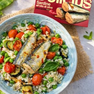 Filets de sardines piquants dans huile d'olive